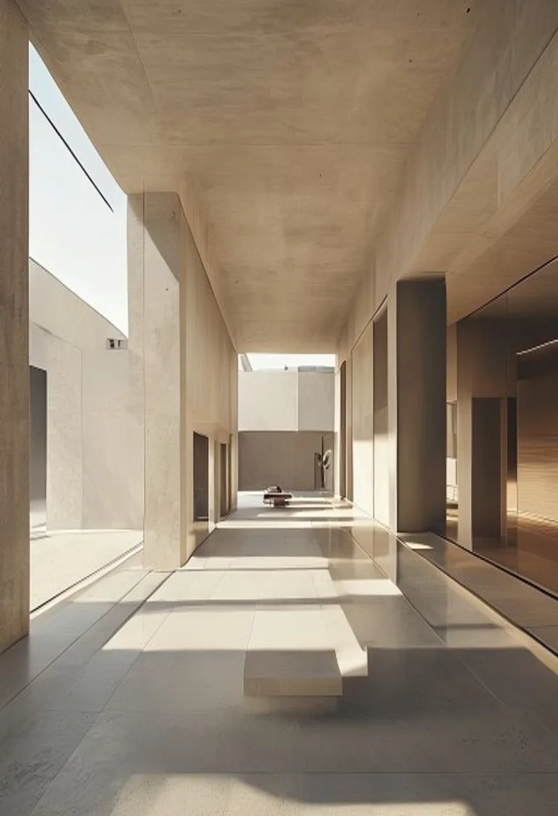 现代极简空镜室内 / Empty Minimalist Modern Interior