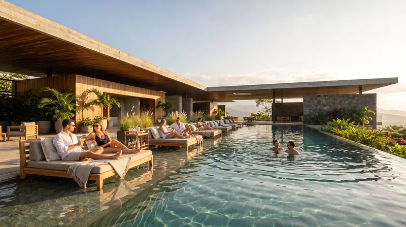 哥斯达黎加圣胡安谷泳池会所写实化 / Costa Rica San Juan Valley Poolside Lounge Photoreal