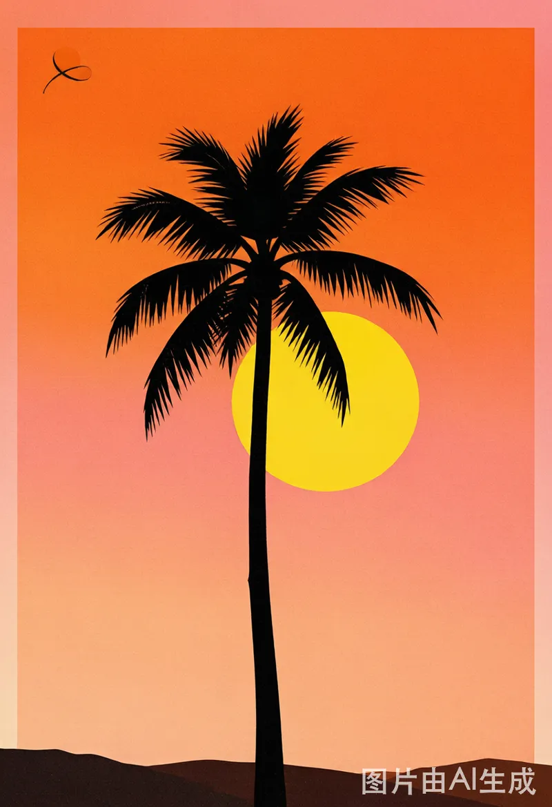 复古旅行海报 / Retro Travel Poster