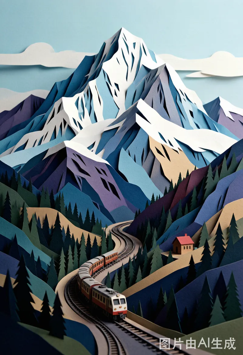 旅行火车插画 / Travel Train